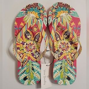 NWT Vera Bradley Ladies Flip Flops